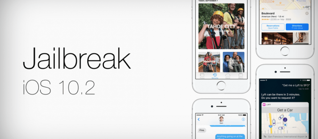 פריצת אייפון Jailbreak iPhone עם גרסת מע הפעלה iOS 10.2